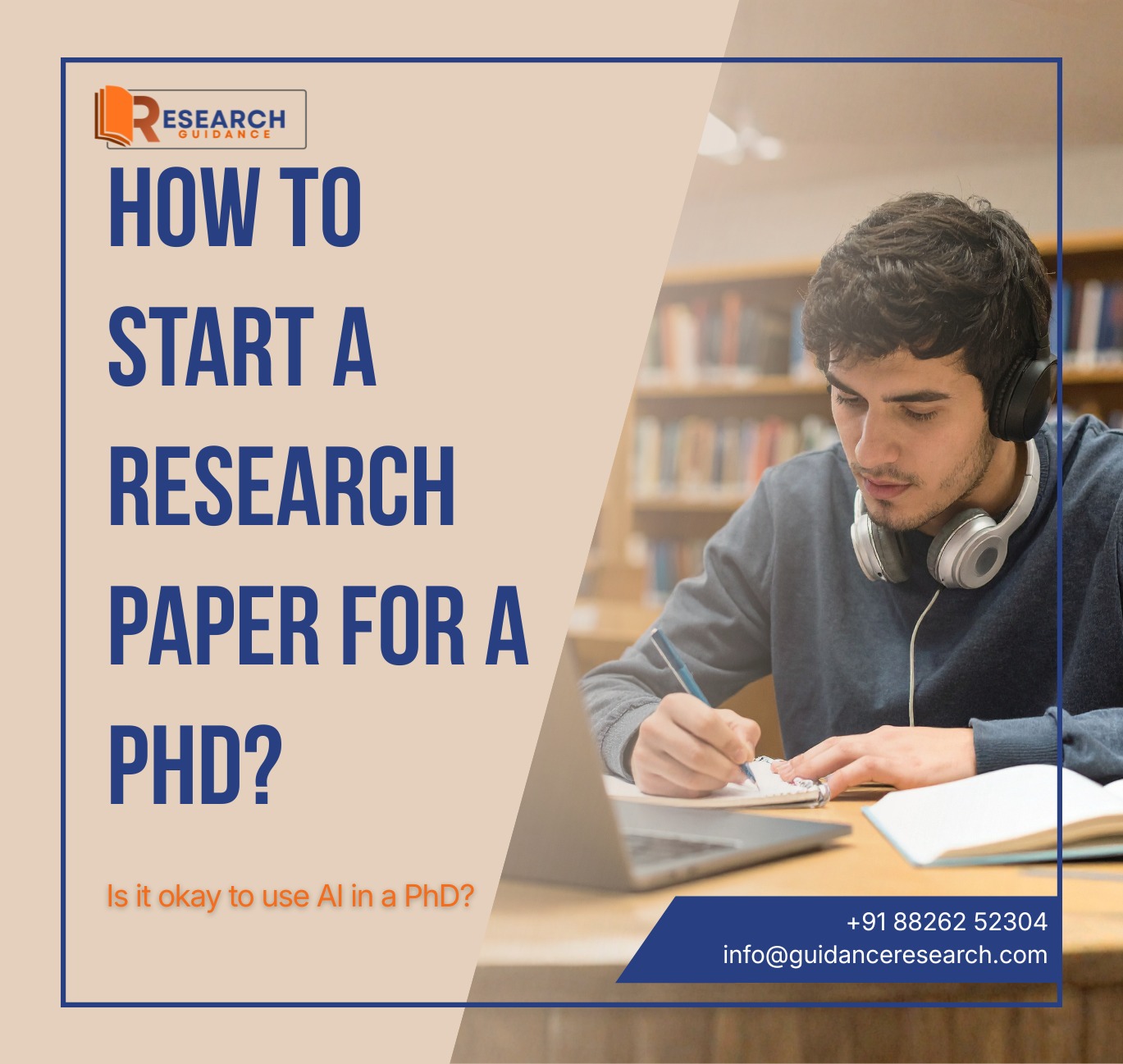 How to start a research paper for a PhD? Is it okay to use AI in PhD?